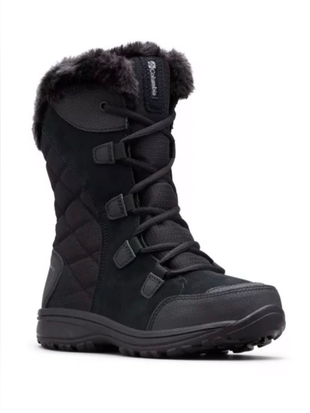 ❄️ Columbia Womens Size 11 Ice Maiden II 200g Waterproof Snow Boot Black New